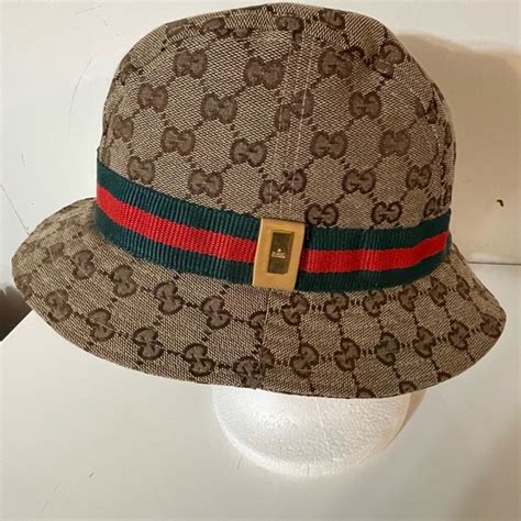 fake gucci clothes hat|authentic gucci bucket hat.